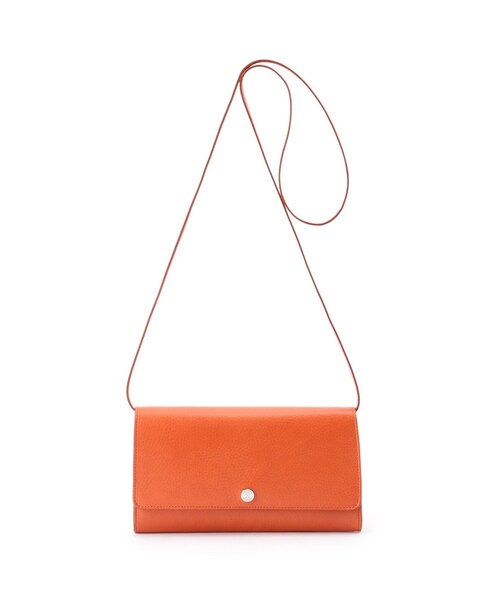 HIROFU(ヒロフ)の「【アクセサリー】クラッチバッグ ウォレットショルダーバッグ レザー 2WAY 本革(商品番号:P25-50604)(クラッチバッグ・レディース・オレンジ/グレー系その他/ライトグレー系/グレー系6/ベージュ系/ブルー系8/ネイビー系6/ブルー系1/ホワイト/オリーブ/ブラウン系その他5/ブルー系5/ダークグリーン系3/オレンジ系1/ネイビー系5/モスグリーン系3/ブルー系その他/ブラック/シルバー系/ネイビー系7/ライトパープル/シルバー系7・00)」の19枚目の写真