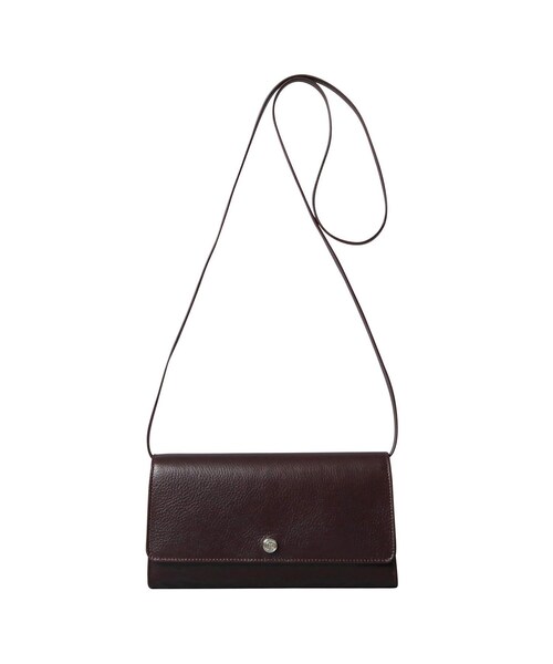 HIROFU(ヒロフ)の「【アクセサリー】クラッチバッグ ウォレットショルダーバッグ レザー 2WAY 本革(商品番号:P25-50604)(クラッチバッグ・レディース・オレンジ/グレー系その他/ライトグレー系/グレー系6/ベージュ系/ブルー系8/ネイビー系6/ブルー系1/ホワイト/オリーブ/ブラウン系その他5/ブルー系5/ダークグリーン系3/オレンジ系1/ネイビー系5/モスグリーン系3/ブルー系その他/ブラック/シルバー系/ネイビー系7/ライトパープル/シルバー系7・00)」の6枚目の写真