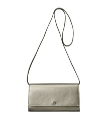 シルバー クラッチバッグ ZARA クロスボディ クラッチバッグ チェーンバッグウォレット 銀