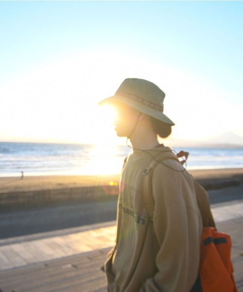 MANASTASH（マナスタッシュ）の「MANASTASH×LFYT/マナスタッシュ×エルエフワイティー　HEMP LOGO CREW SWEAT ヘンプロゴスウェット（スウェット・メンズ・ブラック/カーキ/ラベンダー・MEDIUM/LARGE/X-LARGE）」の8枚目の写真