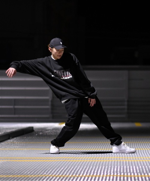 MANASTASH（マナスタッシュ）の「MANASTASH×LFYT/マナスタッシュ×エルエフワイティー　HEMP LOGO CREW SWEAT ヘンプロゴスウェット（スウェット・メンズ・ブラック/カーキ/ラベンダー・MEDIUM/LARGE/X-LARGE）」の14枚目の写真