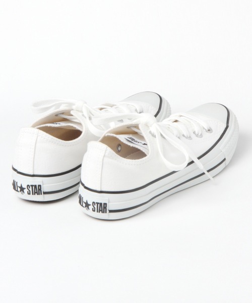 CONVERSE（コンバース）の「CONVERSE / オールスターカラーズOX（スニーカー・レディース・ホワイト/ベージュ・23cm/24cm/24.5cm）」の4枚目の写真