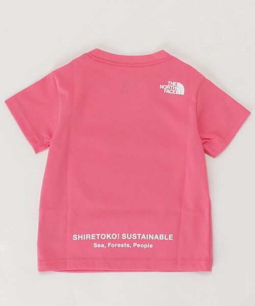 THE NORTH FACE(ザノースフェイス)の「ザ ノース フェイス THE NORTH FACE S/S Shiretoko Toko Tee(ショートスリーブシレトコトコティー)(Tシャツ/カットソー・キッズ・カーキ/ピンク/ホワイト・140cm/100cm/150cm/110cm/120cm/130cm)」の4枚目の写真