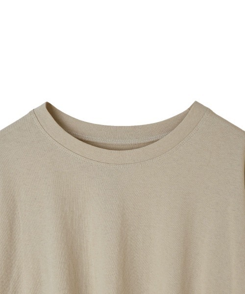 marjour（マージュール）の「OVER TEE（Tシャツ/カットソー・レディース・オフホワイト/ブラック/ベージュ・M）」の14枚目の写真