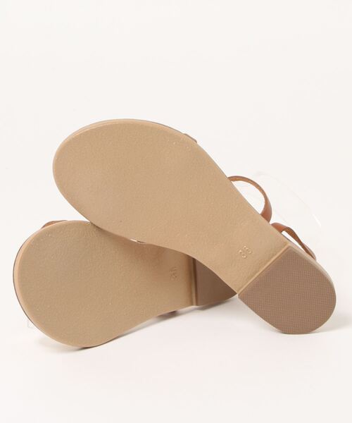 NICOLAS LAINAS（ニコラスライナス）の「【NICOLAS LAINAS/ニコラスライナス】レザーストラップ　ヌーディサンダル（サンダル・レディース・ブラック/ゴールド/ブラウン・38/37/36）」の4枚目の写真