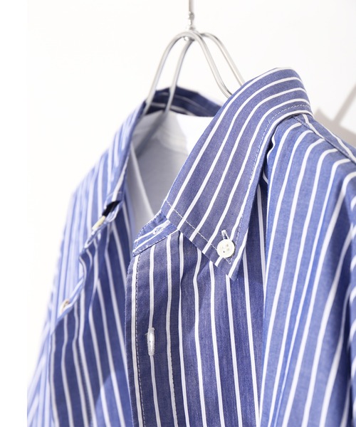 ボタンダウンストライプシャツ シャツ ブラウス Journal トップス Standard ビッグシルエット Journal Standard Relume ジャーナルスタンダード レリューム のファッション