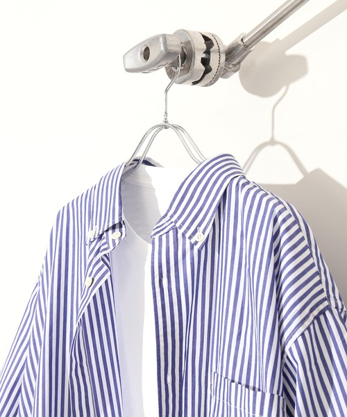 ボタンダウンストライプシャツ シャツ ブラウス Journal トップス Standard ビッグシルエット Journal Standard Relume ジャーナルスタンダード レリューム のファッション