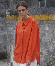 【LeonoraYang】Washed cotton shirt chw1517