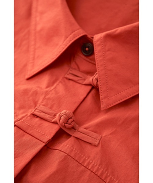 chuclla(チュクラ)の「【LeonoraYang】Washed cotton shirt chw1517(シャツ/ブラウス・レディース・オレンジ・S/M/L)」の19枚目の写真