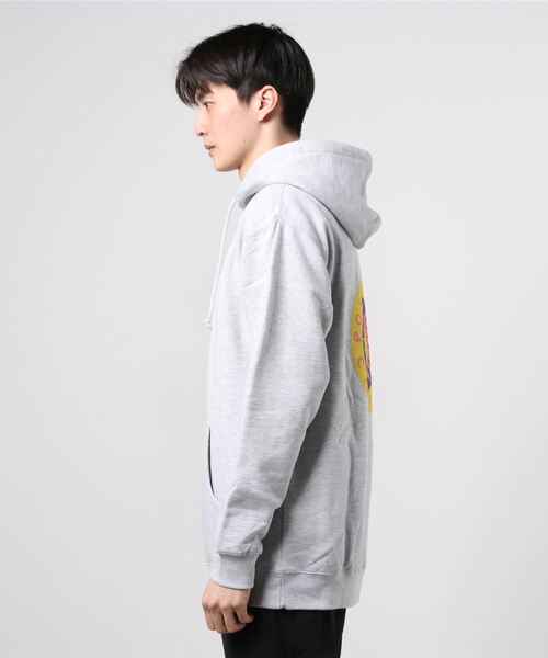 POLeR OUTDOOR STUFF（ポーラーアウトドアスタッフ）の「POLeR OUTDOOR STUFF/ポーラーアウトドアスタッフ　SUNSHINE HOODIE サンシャインフーディー（パーカー・メンズ・グレー・MEDIUM/LARGE）」の2枚目の写真