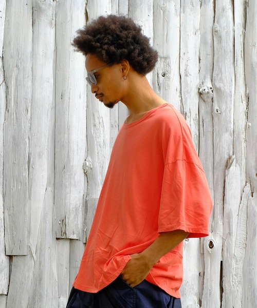 VIRGOwearworks(ヴァルゴウェアワークス)の「PERFECTION 21(BIG) SUN(Tシャツ/カットソー・メンズ・オレンジ/アクア・2/3)」の21枚目の写真