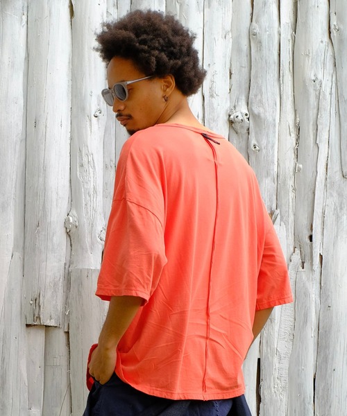 VIRGOwearworks(ヴァルゴウェアワークス)の「PERFECTION 21(BIG) SUN(Tシャツ/カットソー・メンズ・オレンジ/アクア・2/3)」の22枚目の写真