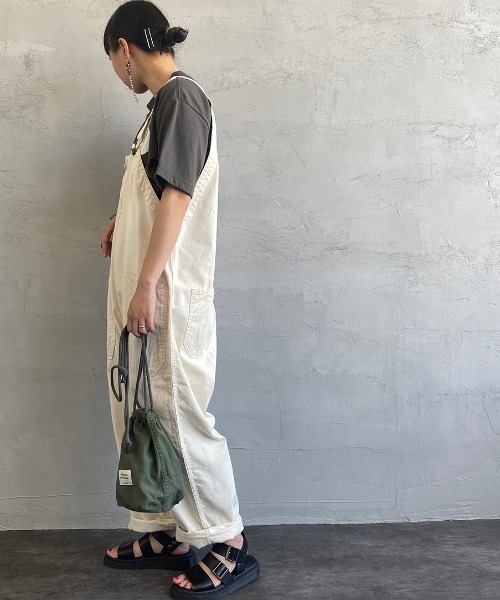 JAPAN BLUE JEANS（ジャパンブルージーンズ）の「[JAPAN BLUE/ジャパンブルー] シェフオーバーオール（サロペット/オーバーオール・レディース・オフホワイト/インディゴブルー・L/M/S/XS）」の11枚目の写真