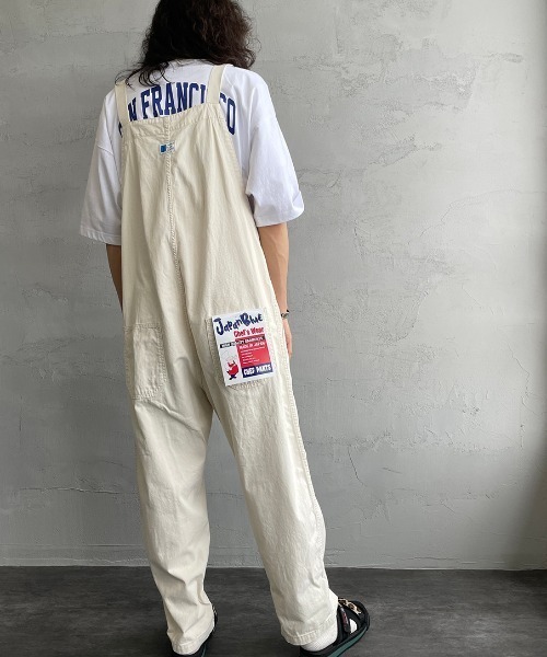 JAPAN BLUE JEANS（ジャパンブルージーンズ）の「[JAPAN BLUE/ジャパンブルー] シェフオーバーオール（サロペット/オーバーオール・レディース・オフホワイト/インディゴブルー・L/M/S/XS）」の15枚目の写真