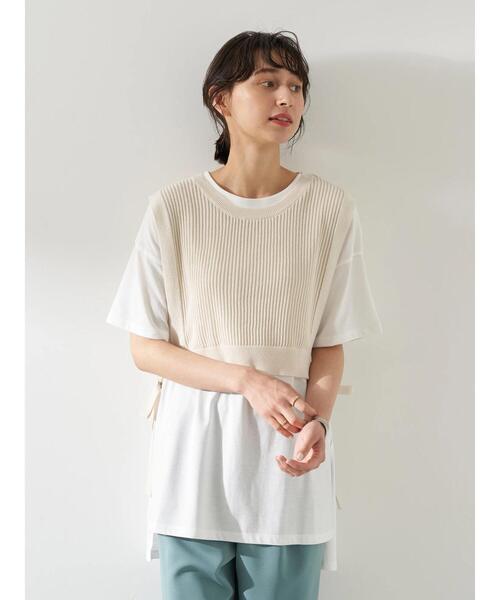 完売新品未使用　MOON TREE PLANET ショートニットベスト lo2203-013022_1.jpg