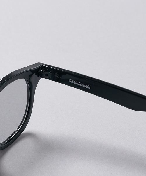 CIAOPANIC(チャオパニック)の「ウェリントンセルフレームグラス(メガネ・メンズ・グリーン系その他2/ブラック・ONE SIZE)」の7枚目の写真
