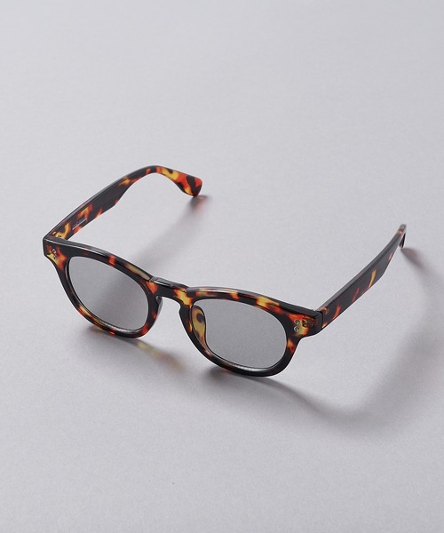 CIAOPANIC(チャオパニック)の「ウェリントンセルフレームグラス(メガネ・メンズ・グリーン系その他2/ブラック・ONE SIZE)」の10枚目の写真