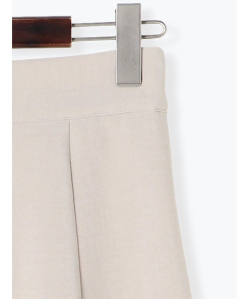 Te chichi（テチチ）の「麻調Aラインフレアスカート（スカート・レディース・ネイビー/オリーブ/ライトベージュ・MEDIUM/SMALL）」の17枚目の写真