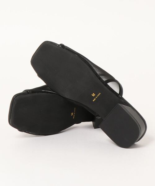 archives（アルシーヴ）の「チュールミュール（サンダル・レディース・ブラック/アイボリー/モカ・MEDIUM/LARGE）」の12枚目の写真