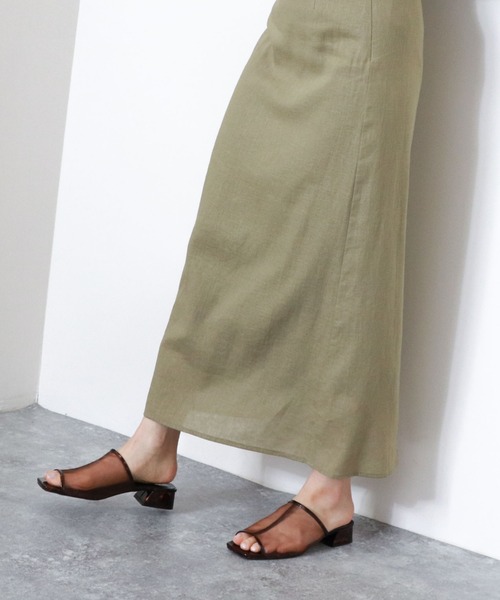 archives（アルシーヴ）の「チュールミュール（サンダル・レディース・ブラック/アイボリー/モカ・MEDIUM/LARGE）」の4枚目の写真