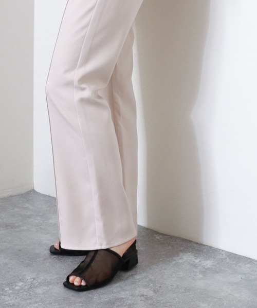 archives（アルシーヴ）の「チュールミュール（サンダル・レディース・ブラック/アイボリー/モカ・MEDIUM/LARGE）」の6枚目の写真