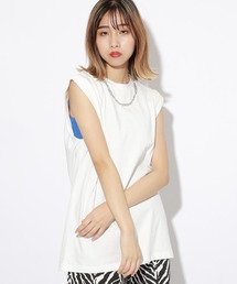 PBLIM | 【PAGEBOYLIM】デザインノースリ(タンクトップ)