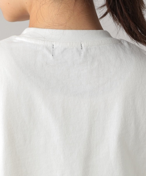 PBLIM（ページボーイリム）の「【PAGEBOYLIM】デザインノースリ（タンクトップ・レディース・オフホワイト/ブラック/パープル・MEDIUM/LARGE）」の9枚目の写真