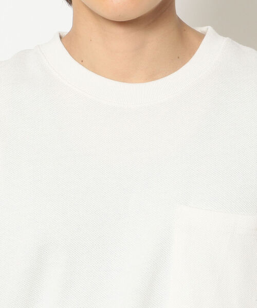 MANASTASH（マナスタッシュ）の「MANASTASH/マナスタッシュ　KANOKO SS TEE 鹿の子ショートスリーブティー（Tシャツ/カットソー・メンズ・ホワイト/ブラック/カーキ/パープル・MEDIUM/LARGE/X-LARGE）」の7枚目の写真