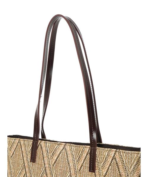 AMERICAN HOLIC（アメリカンホリック）の「雑材トート（トートバッグ・レディース・ベージュ/ブルー/ブラウン・FREE）」の7枚目の写真