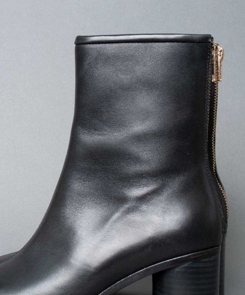 SOL SANA(ソルサナ)の「【 SOLSANA / ソルサナ 】 Ethan Boot チャンキーヒールレザーブーツ(ブーツ・レディース・ブラック・38/36/37)」の2枚目の写真