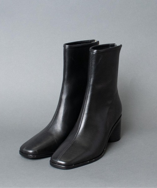 SOL SANA(ソルサナ)の「【 SOLSANA / ソルサナ 】 Ethan Boot チャンキーヒールレザーブーツ(ブーツ・レディース・ブラック・38/36/37)」の4枚目の写真