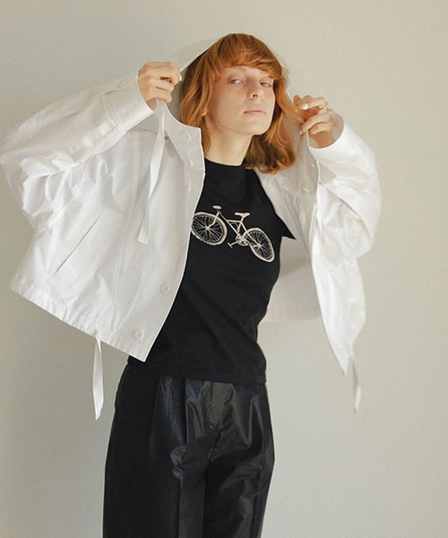 ETRE TOKYO（エトレトウキョウ）の「モチーフプリントTEE（Tシャツ/カットソー・レディース・ホワイト/ブラック/ワイン・FREE）」の8枚目の写真