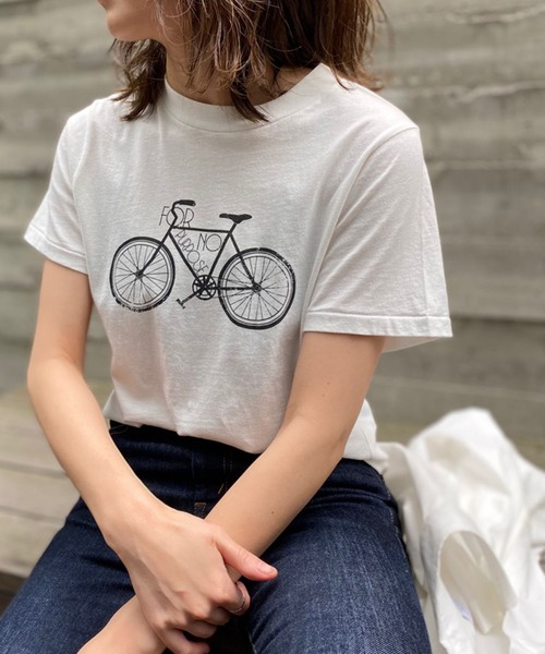 ETRE TOKYO（エトレトウキョウ）の「モチーフプリントTEE（Tシャツ/カットソー・レディース・ホワイト/ブラック/ワイン・FREE）」の17枚目の写真
