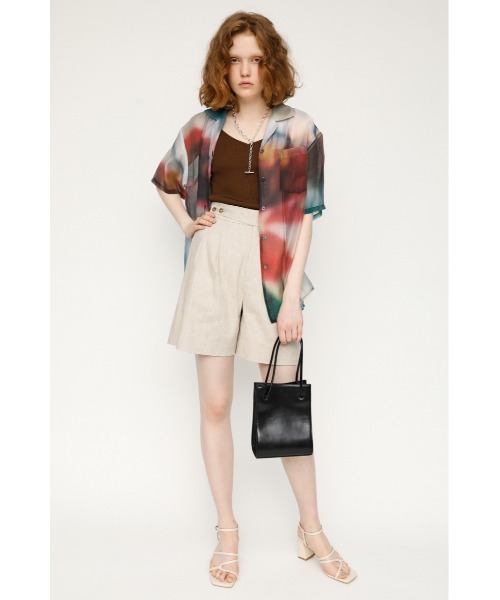 SLY（スライ）の「2WAY KNIT CAMI ニット キャミソール（キャミソール・レディース・ブラック/ブラウン/アイボリー・FREE）」の15枚目の写真