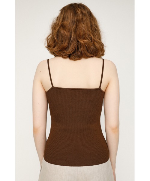 SLY（スライ）の「2WAY KNIT CAMI ニット キャミソール（キャミソール・レディース・ブラック/ブラウン/アイボリー・FREE）」の19枚目の写真