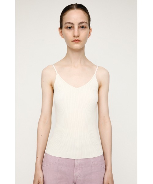SLY（スライ）の「2WAY KNIT CAMI ニット キャミソール（キャミソール・レディース・ブラック/ブラウン/アイボリー・FREE）」の6枚目の写真