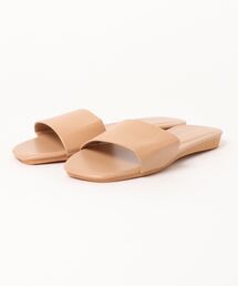 ベーシックシンプルフラットサンダル
