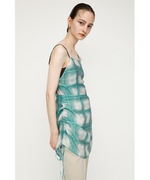 SLY | BLURRED PLAID CAMI TOPS/キャミトップス(キャミソール)