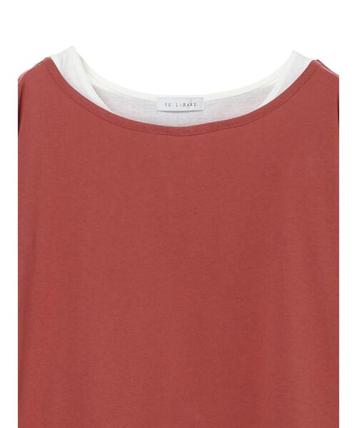 Green　Parks（グリーンパークス）の「SET2点 後ろリボンプルオーバー＊（Tシャツ/カットソー・レディース・ネイビー/カーキ/テラコッタ・FREE）」の10枚目の写真