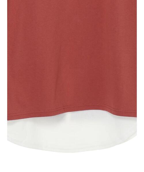 Green　Parks（グリーンパークス）の「SET2点 後ろリボンプルオーバー＊（Tシャツ/カットソー・レディース・ネイビー/カーキ/テラコッタ・FREE）」の8枚目の写真