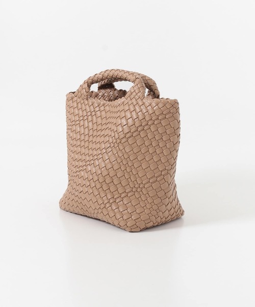 RODE SKO(ロデスコ)の「ANJA 編み込みトートバッグ(トートバッグ・レディース・ベージュ/オフホワイト・ONE)」の9枚目の写真