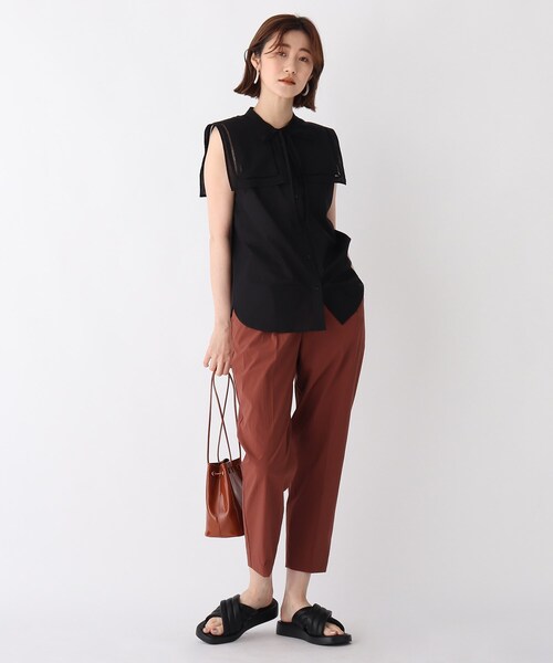 AG by aquagirl(エージーバイアクアガール)の「◆ボリュームクロスサンダル(サンダル・レディース・オフホワイト/ブラック・02/03)」の5枚目の写真