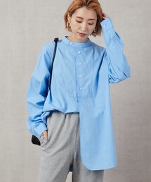 FREAK'S STORE | ▽【WEB限定】スタンドカラーデザインシャツ(シャツ/ブラウス)