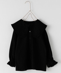 リネンフリルカラーブラウス　958444