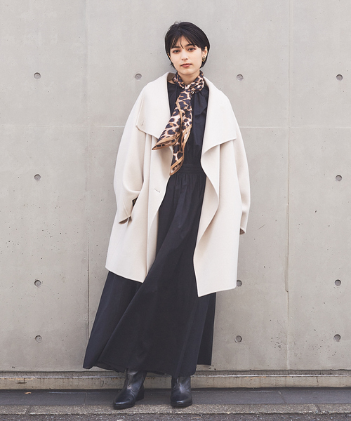 Rouge vif（ルージュヴィフ）の「【MANTECO】リバーコート（その他アウター・レディース・アイボリー/ベージュ/ボルドー・フリー）」の17枚目の写真