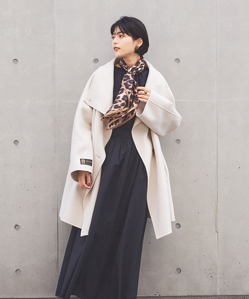 Rouge vif（ルージュヴィフ）の「【MANTECO】リバーコート（その他アウター・レディース・アイボリー/ベージュ/ボルドー・フリー）」の4枚目の写真