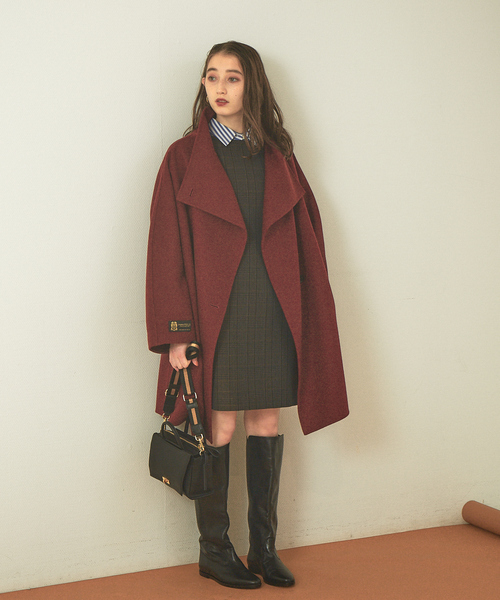 Rouge vif（ルージュヴィフ）の「【MANTECO】リバーコート（その他アウター・レディース・アイボリー/ベージュ/ボルドー・フリー）」の7枚目の写真