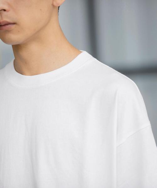 coen（コーエン）の「ロゴバックプリントハーフスリーブTシャツ（Tシャツ/カットソー・メンズ・ホワイト/ブラック/ライトグレー・SMALL/MEDIUM/LARGE/X-LARGE）」の6枚目の写真