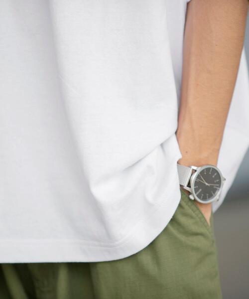 coen（コーエン）の「ロゴバックプリントハーフスリーブTシャツ（Tシャツ/カットソー・メンズ・ホワイト/ブラック/ライトグレー・SMALL/MEDIUM/LARGE/X-LARGE）」の7枚目の写真