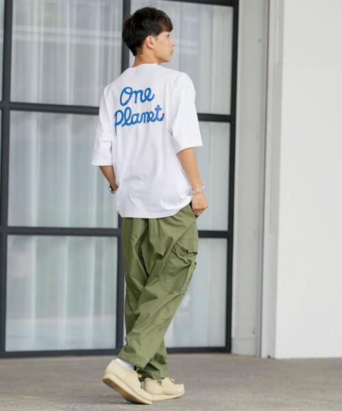 coen（コーエン）の「ロゴバックプリントハーフスリーブTシャツ（Tシャツ/カットソー・メンズ・ホワイト/ブラック/ライトグレー・SMALL/MEDIUM/LARGE/X-LARGE）」の10枚目の写真